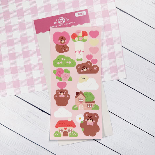 Home Sweet Home Deco Sticker Sheet