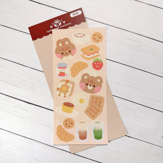 Bakery Friends Deco Sticker Sheet