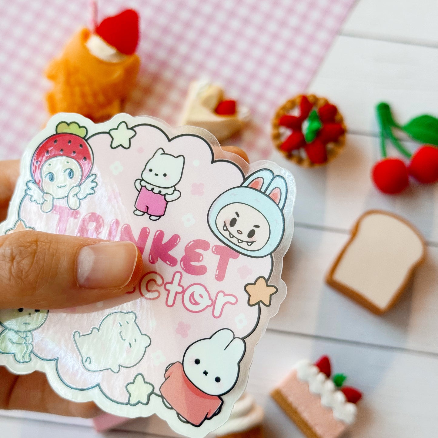 Trinket Collector Vinyl Sticker