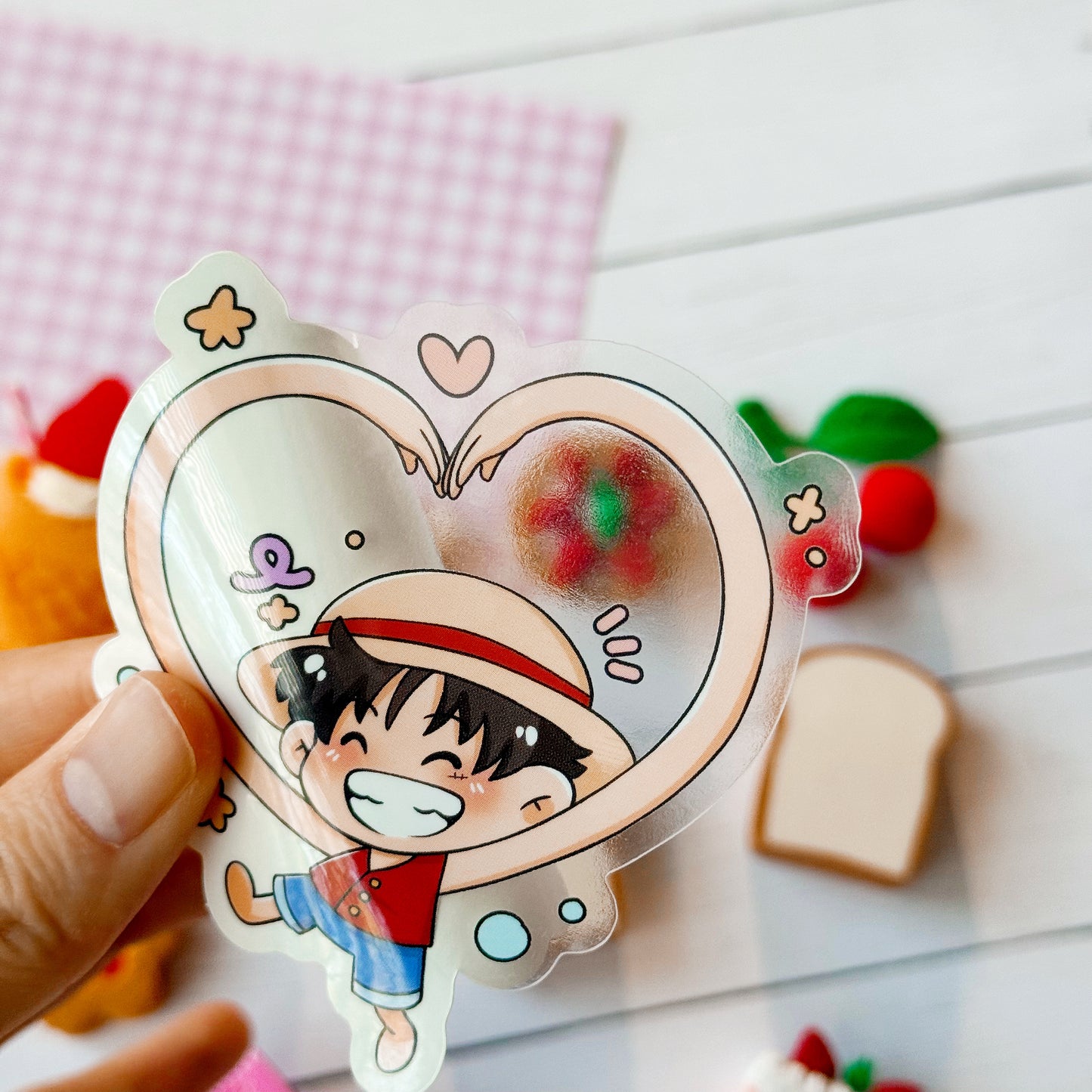 Pirate King Character Vinyl Sticker