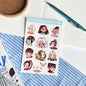 Elemental Characters Sticker Sheet