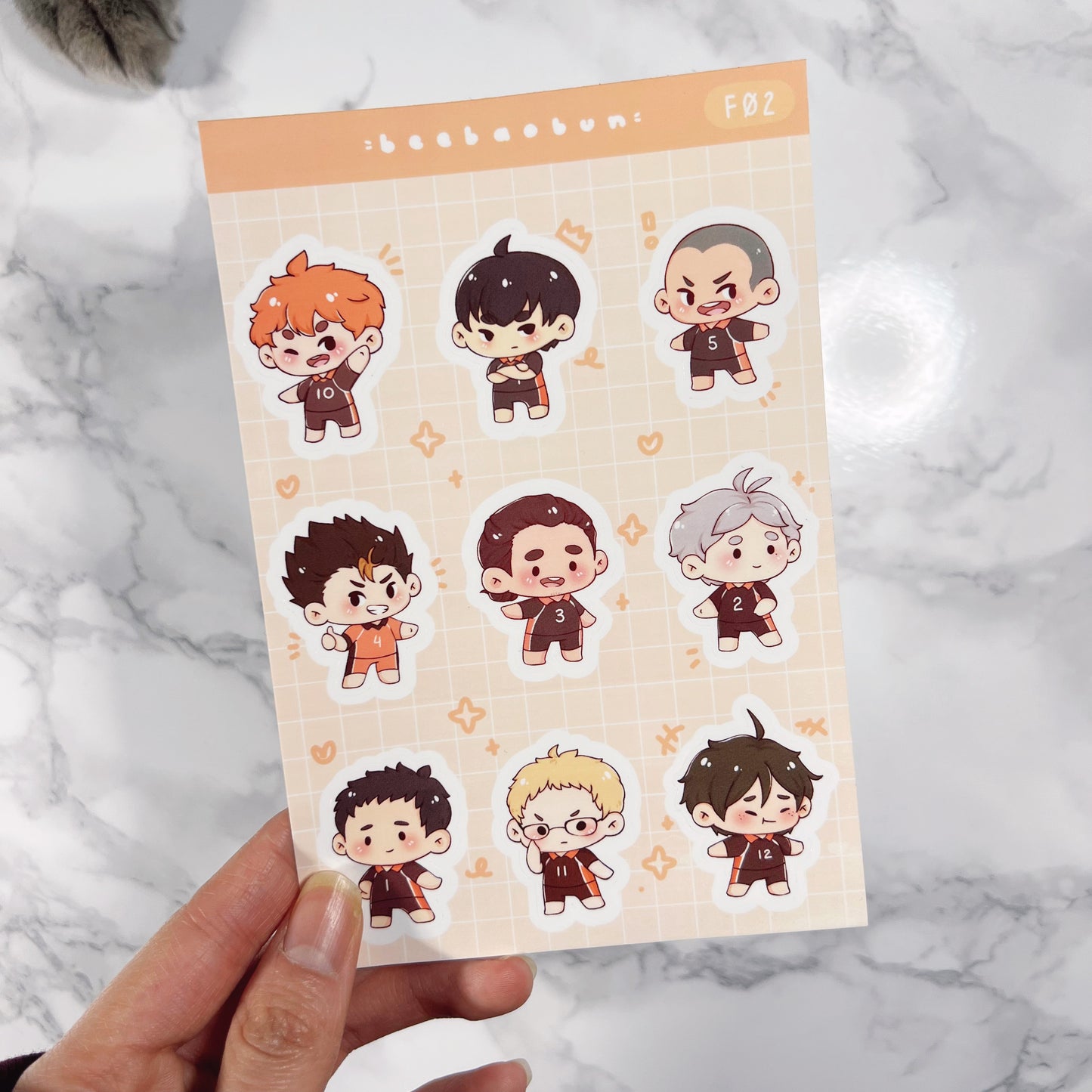 Sport Boys Sticker Sheet