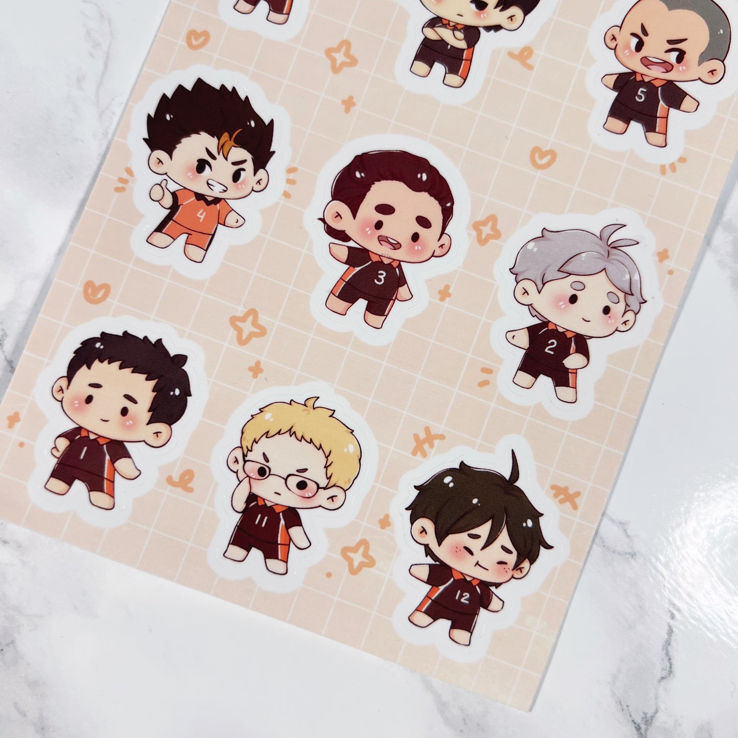 Sport Boys Sticker Sheet