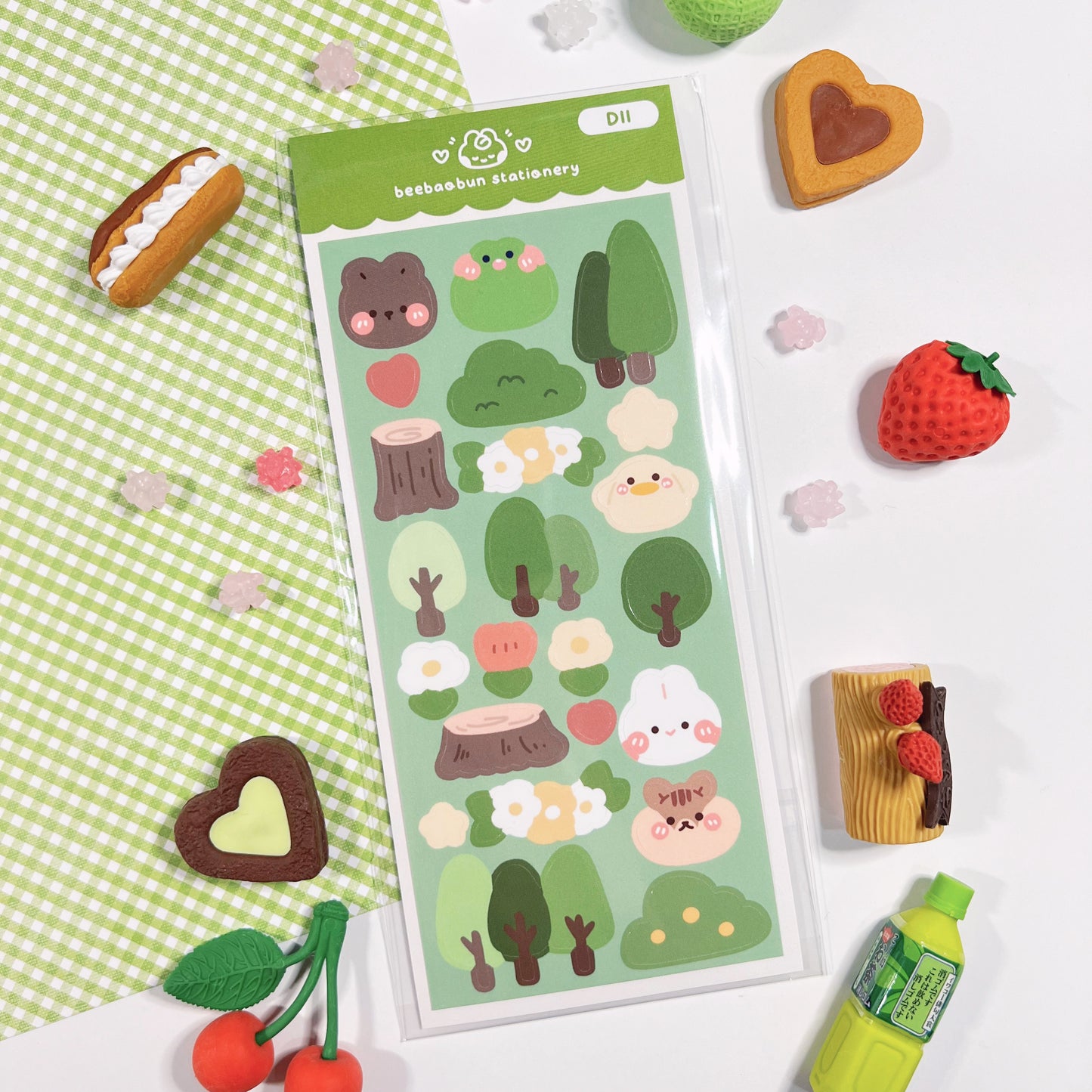 Forest Friends Deco Sticker Sheet