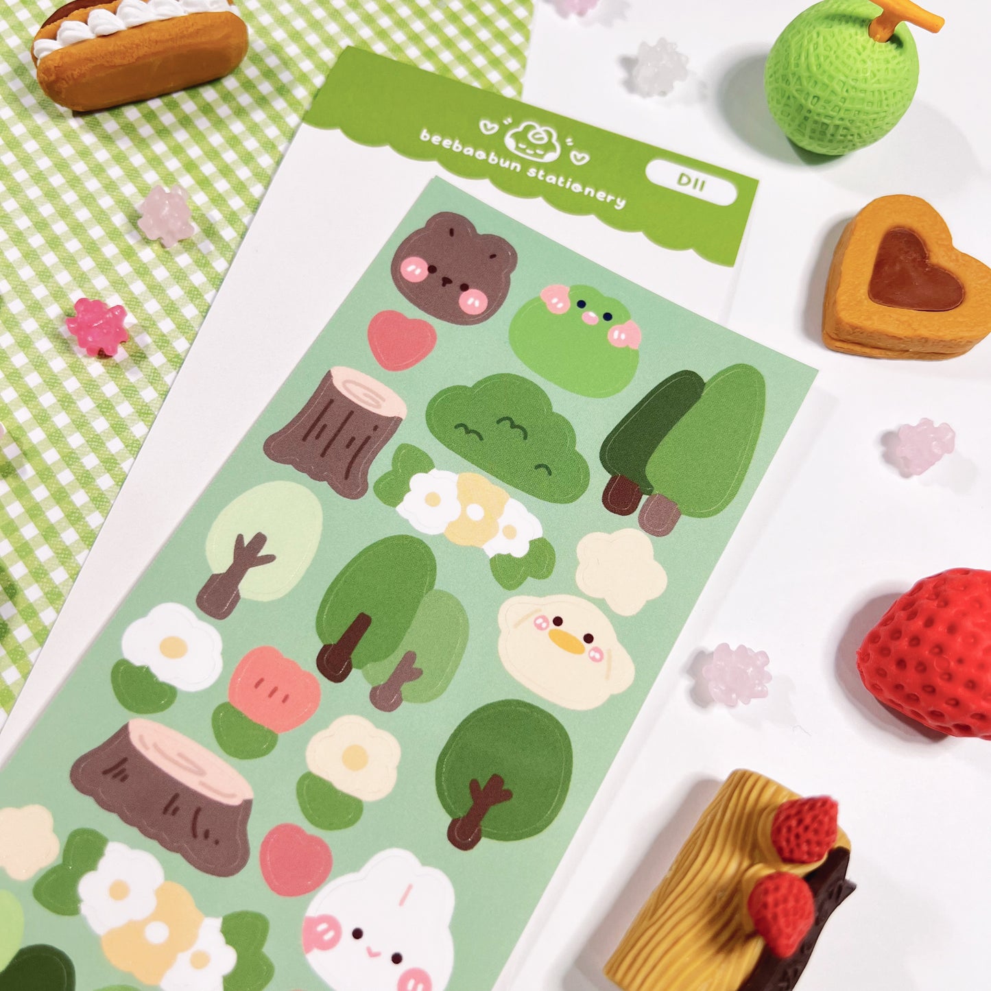 Forest Friends Deco Sticker Sheet