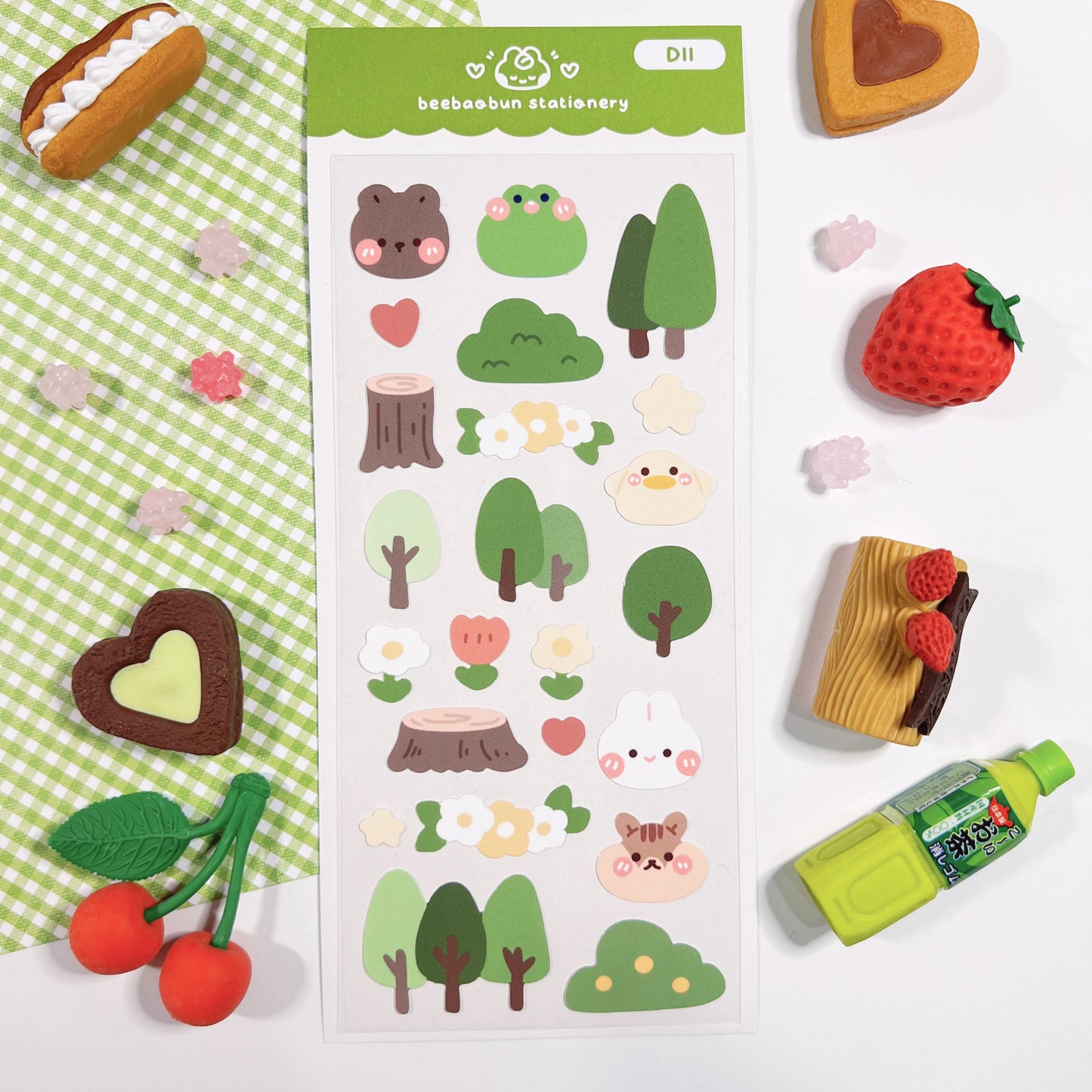 Forest Friends Deco Sticker Sheet