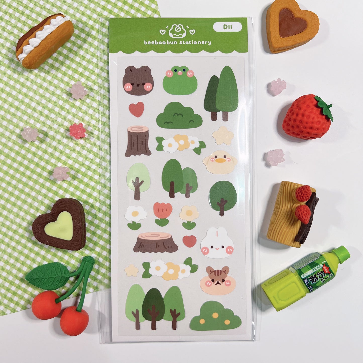 Forest Friends Deco Sticker Sheet