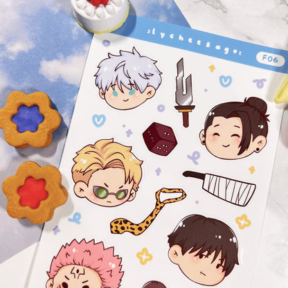 Ded Daddies Sticker Sheet