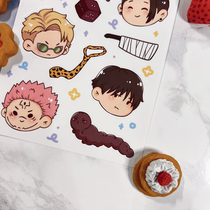 Ded Daddies Sticker Sheet