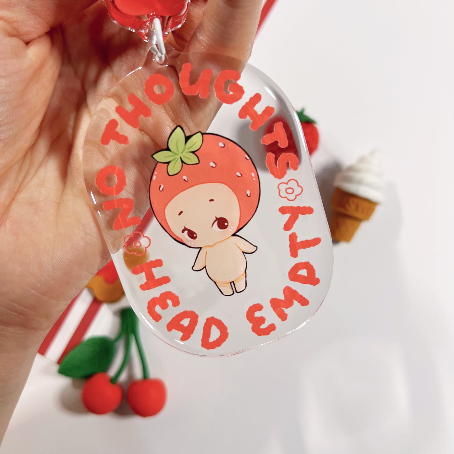 Baby Angel Keychain