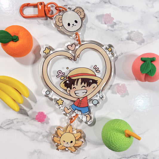 Pirate King Keychain