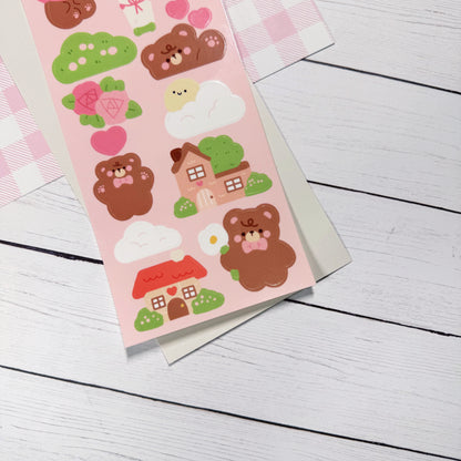 Home Sweet Home Deco Sticker Sheet