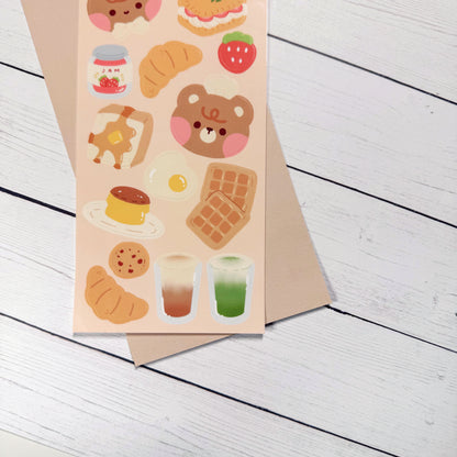 Bakery Friends Deco Sticker Sheet