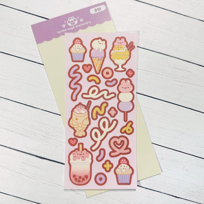 Sweet Treats Deco Sticker Sheet