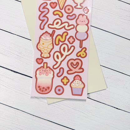 Sweet Treats Deco Sticker Sheet
