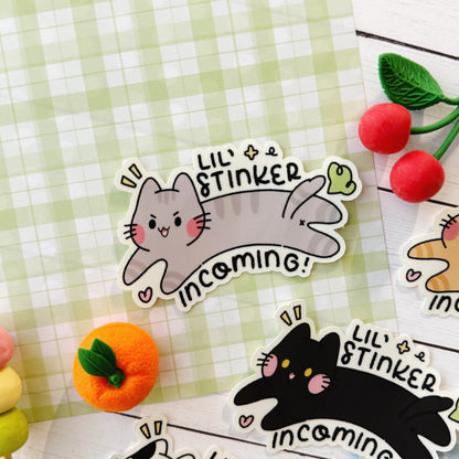 Lil Stinker Cats Vinyl Sticker