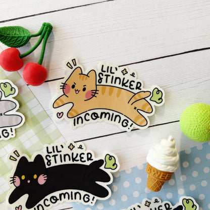 Lil Stinker Cats Vinyl Sticker