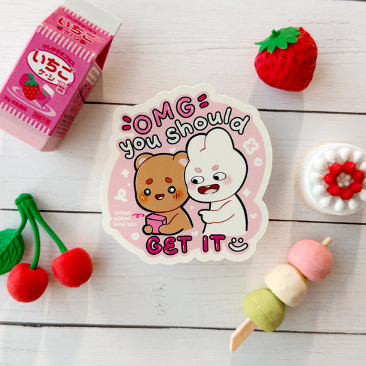 Peer Pressure Vinyl Sticker