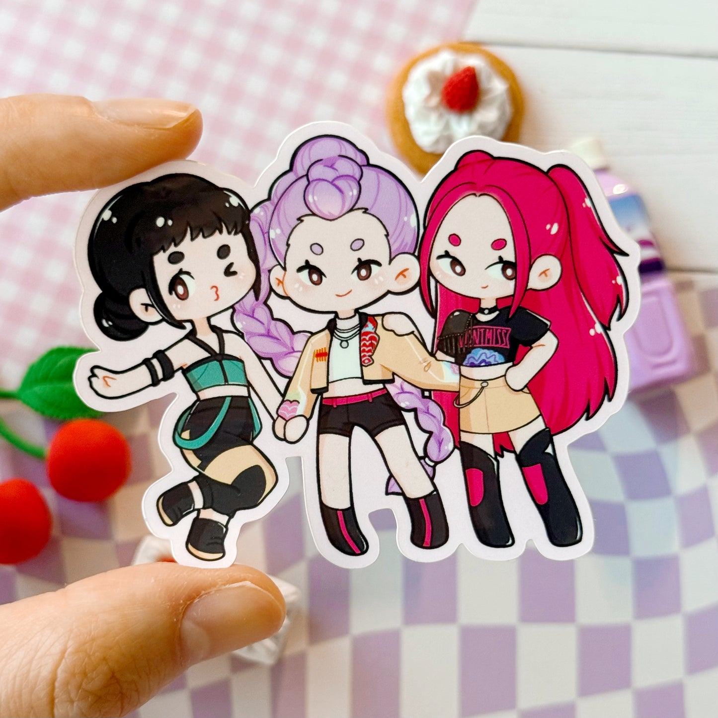 Kpop Girl Group Vinyl Sticker
