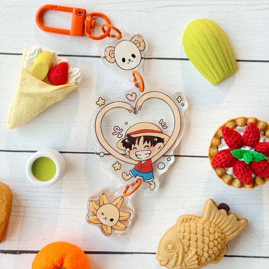 Pirate King Keychain