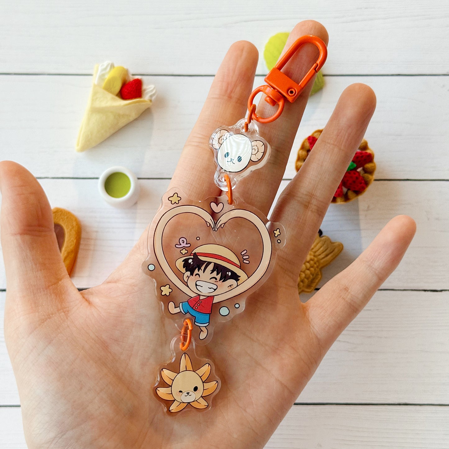 Pirate King Keychain