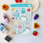 Marine Animals Sticker Sheet