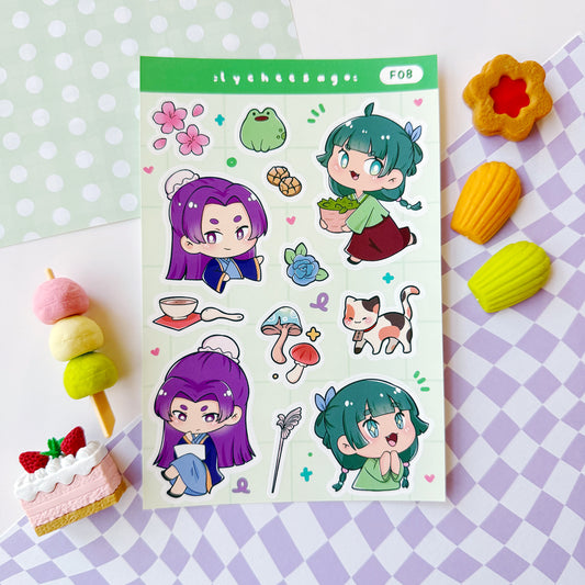 Medicine Maniac Sticker Sheet