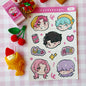 Kpop Boys Sticker Sheet