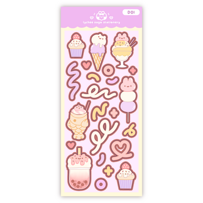 Sweet Treats Deco Sticker Sheet