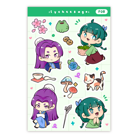 Medicine Maniac Sticker Sheet